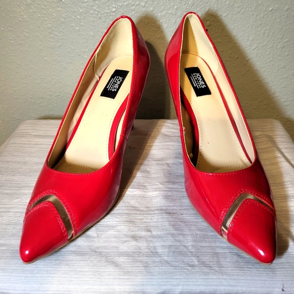 Jones New York Sexy Red Heels Size 6